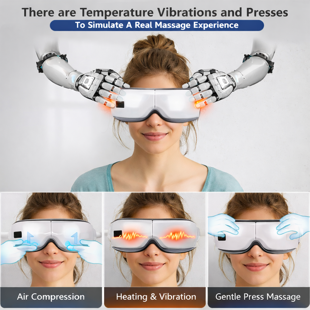 Eye Massager AM005 (Digital Display Version) Eye Massager Grey